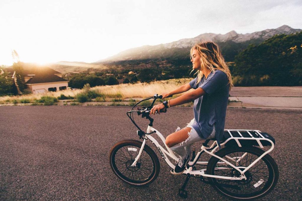 Fahrrad Hippie Look