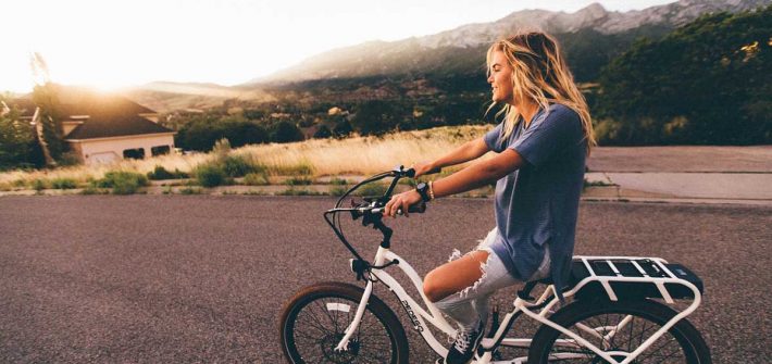 Fahrrad Hippie Look