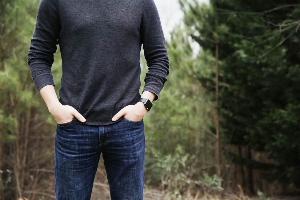 Herrenjeans iwatch Pullover