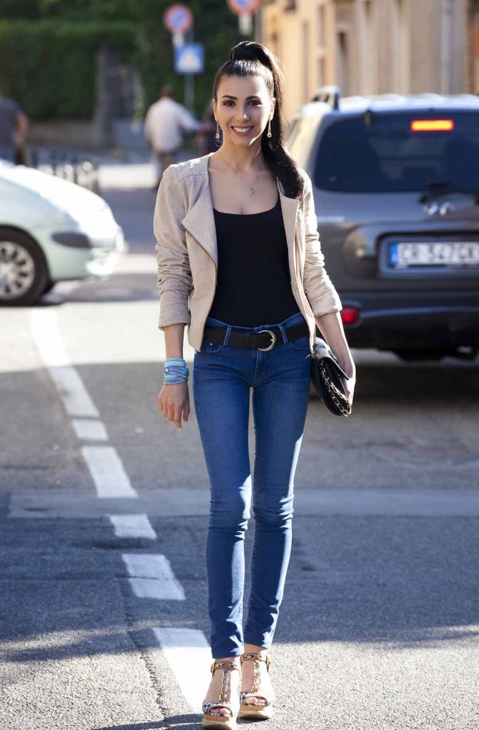 Skinny Jeans Damenjeans Outfit