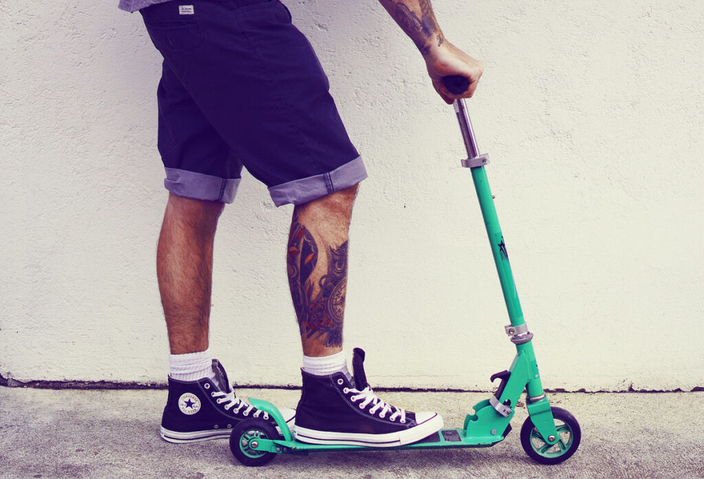 cityroller tattoo bermudas herrenshorts